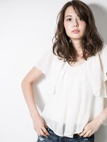 カバーヘア ブリス 戸田公園西口店(COVER HAIR bliss) ラベージュxウェーブパーマがグラマラス♪v戸田公園20代30代40代