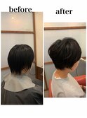 髪質再生ヘアスタイル