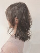 ブルー(BLUE)&nbsp;【Blue】#重くない暗髪#透明感グレージュ