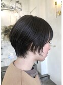 ナチュラル奥行きショート