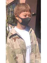 ナチュレジャパン(nature JAPAN) ハイトーンベージュ×ベリーショート