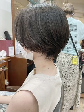 ギフト ヘアー サロン(gift hair salon) 丸みショートボブ☆