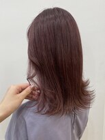 ロックス バイ マグ 松本(rocks BY MAG)&nbsp;10代20代/ダブルカラー/透明感/ベリーピンク/外ハネ