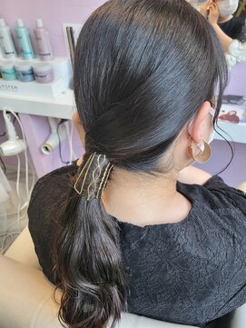 メルシー(Merci) 【Merci】モードなポニーテール☆