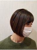 ナチュラルショートボブ