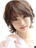 ナチュラル外ハネショート