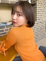 トップヘアーラウンジ 知立(TOP HAIR Lounge) 軽やかにまとまる、王道うるつやボブスタイル