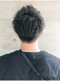 20代30代40代メンズアップバング清潔感爽やかビジカジ