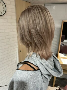 ルクスバイアフィナー(Luxo by Afinar) 【町田/Luxo by Afinar】ウルフ×ペールミルクティ