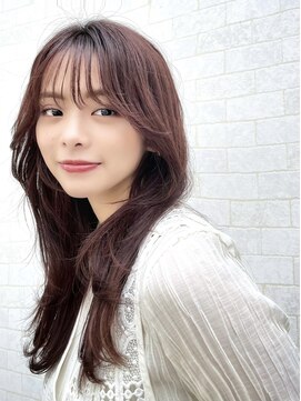 美容室 パルス 静岡鷹匠店(PALS) くびれセミディ　外はね