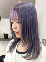 ウィコ 新宿(WICO)&nbsp;ブルーラベンダーレイヤー[新宿駅/チョコレート/ダブルカラー]