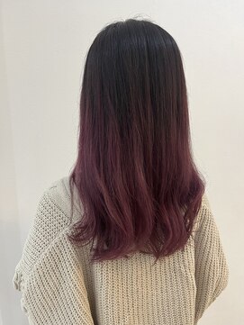 ファーチ(Fir-chi) ピンクバイオレット☆グラデーション