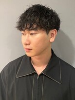 オルカン バイ エクシア(OLCAN by EXCIA)&nbsp;【簡単スタイリング】ツイストパーマ×ツーブロックスタイル