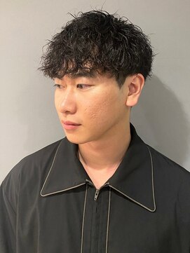 オルカン バイ エクシア(OLCAN by EXCIA) 【簡単スタイリング】ツイストパーマ×ツーブロックスタイル