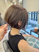バッカ 横浜桜木町店(BACCA)&nbsp;ミニボブ　ショートボブ　耳かけ　前髪なし