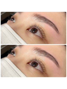 ニーナ(NI-NA) ハリウッドブロウリフト+パリジェンヌラッシュリフト