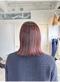 ピンクブラウン【表参道/髪質改善/ハイライト/インナーカラー】