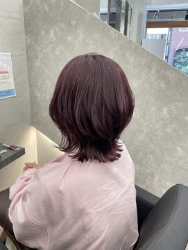 ファイブバイジエクト 堀江(FIVE by The Ect) ウルフボブ レイヤーボブ くびれボブ 切りっぱなしボブ