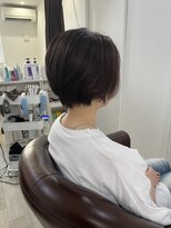 ラムーア(Rahm.) くびれショート×ミルクティーアッシュ