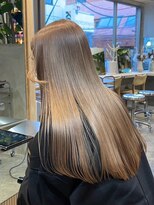 カラースタンド(COLOR STAND) ミルクティーベージュダブルカラーインナーカラーブリーチ