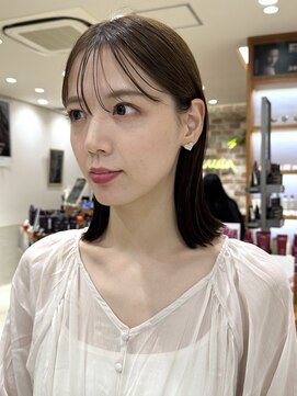 ピークアブー アヴェダ アトレ恵比寿(PEEK-A-BOO AVEDA) 切りっぱなしボブ/タイト/外ハネボブ