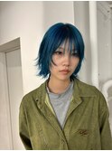 イルカスカイブルーハイトーンウルフ