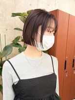 ノエ(noe) ミニボブ/オリーブグレージュ/20代30代mk65