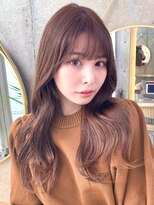 ロンドホットリップ 立川(Lond hot lip)&nbsp;似合わせカットレイヤーカット メルティカラーフェミニンロング