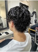 メンズスパイラルパーマ［CERCA新宿/新宿西口］