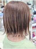 切りっぱなしボブ 美髪矯正 ボブ