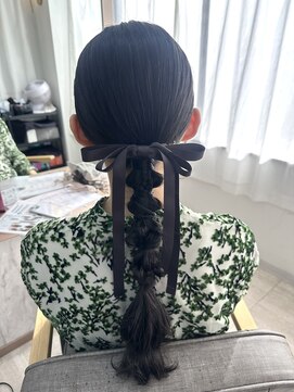 エルバイラビス 大宮(elu by lovis) 《Hina》ヘアセット/あみおろし