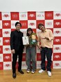 アース 静岡駅前店(HAIR&MAKE EARTH)&nbsp;全国earthコンテストで1位を取りました^_^