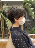 ショートヘア/ショートボブ/ショートカット/ニュアンスパーマ