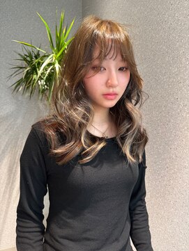 天神美容室 【KASUMI天神美容室】デザインカラー×レイヤーカット