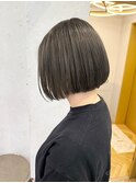 ミニウルフレイヤーカット顔周り前髪韓国ショートボブ