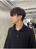メンズマッシュメンズカット刈り上げマッシュ無造作ヘア学割渋谷