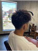 刈り上げスパイキーショート