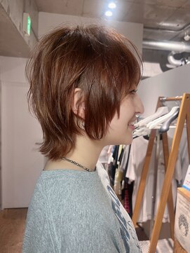 ライラ(Lyla) guest hair style コーラルオレンジマレットヘアー