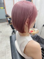 イルウィ(irwi)&nbsp;【門前仲町】トレンド　ピンクベージュカラー　ボブ