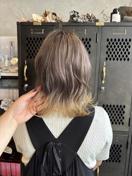 アチーブリス(achieve Liss) デザインカラー 裾カラー