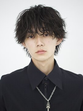 エデアンホンテン メンズサロン(EDEAN 本店 （旧：EDEAN 上通）) 無造作マッシュ 熊本メンズサロン ショートヘア シャドウ 波巻き