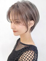 セイドット リー(Say. Ree)&nbsp;say.ショートボブひし形ショートオリーブグレーアッシュ小顔