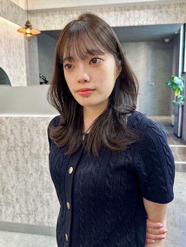 バランス ハレまち通り岡山駅前店(balance.) 大人のくびれレイヤーx秋のくすみブラウン