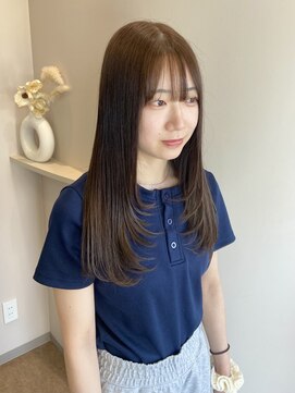 クム(QUMU) ベージュカラー×レイヤーカット◎