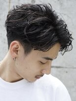 フィフス 天神大名(fifth) 天神ニュアンスパーマカルマパーマセンターパートガイルヘア緩め