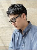 メンズヘア スパイキーショート 無造作ヘア メンズカット