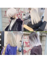 アイリス(iRIS)&nbsp;ホワイトブリーチ、ダブルカラー、ケアブリーチ、ホワイトヘア