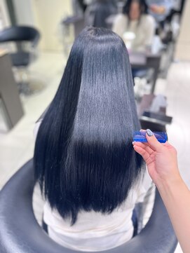 フォルテ ギンザ(FORTE GINZA) ブルーブラック/透明感カラー/髪質改善トリートメント