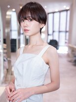 ケアリー 流山おおたかの森(Carelly)&nbsp;デザインカラー/レイヤーカット/ウェットヘア/オリーブベージュ