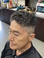 理容 赤沼 ナチュラルアイロンパーマ